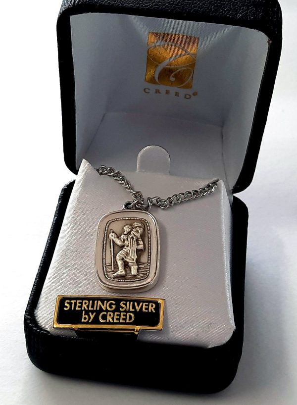 Saint Christopher Medal Sterling Silver Medal