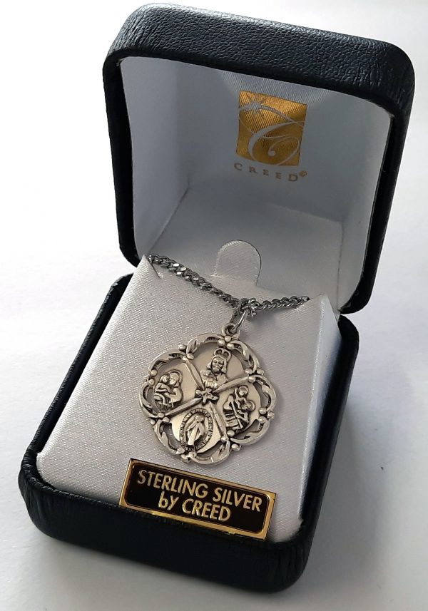 Scapular Medal Sterling Silver