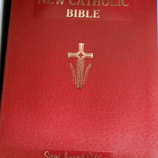 New Catholic Bible Saint Joseph Edition Red