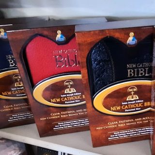 New Catholic Bible Black