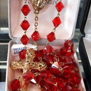 S Rosary Red